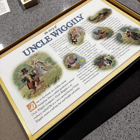 Vintage The Uncle Wiggily Rabbit 1988 Kids Board Game Manual 80s Retro Gift - Picture 8 of 14